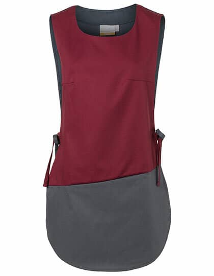 Hemden in Bordeaux (ca. Pantone 209C)|Anthracite (ca. Pantone 432C): Überwurfkasack Bea KY014 von Karlowsky