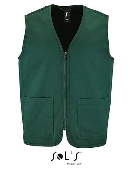 Westen in Forest Green: Unisex Bodywarmer Wallace L02110 von SOL´S
