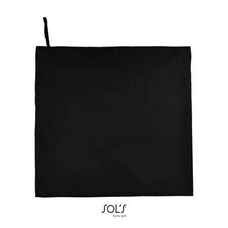 SOL´S Microfibre Towel Atoll 100 Black