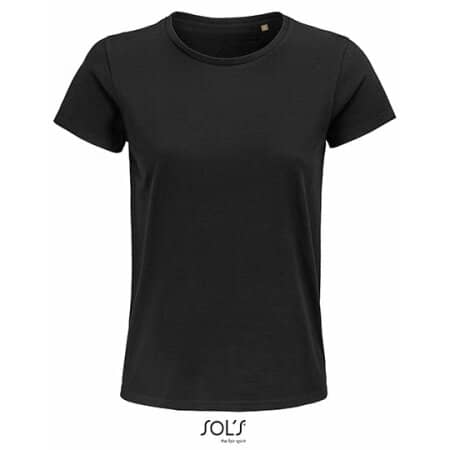 SOL´S Pioneer Women T-Shirt Deep Black