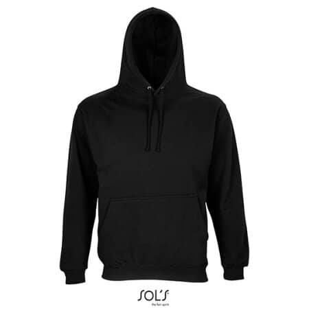 SOL´S Unisex Condor Hooded Sweatshirt Black