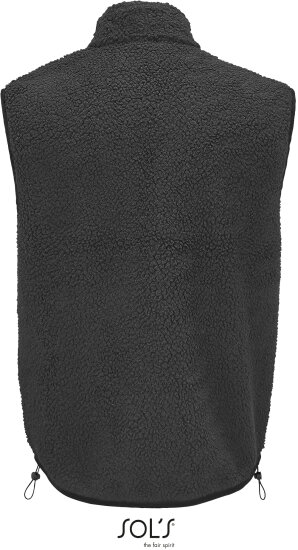 Westen: Unisex Sherpa Bodywarmer Fury L04041 von SOL´S