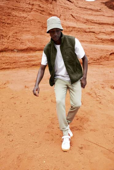 Westen: Unisex Sherpa Bodywarmer Fury L04041 von SOL´S