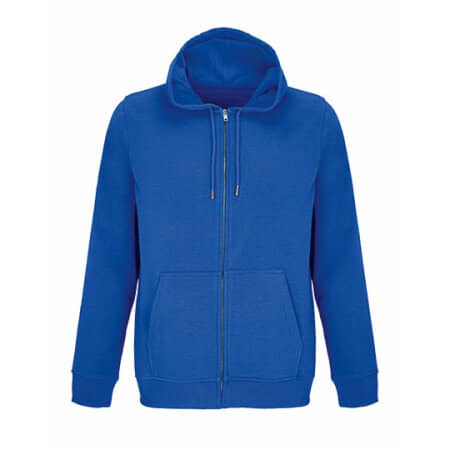 SOL´S Unisex Full-Zip Hoodie Calipso Royal Blue 241