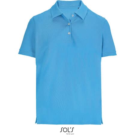 SOL´S Women´s Pacific Polo Shirt Aqua