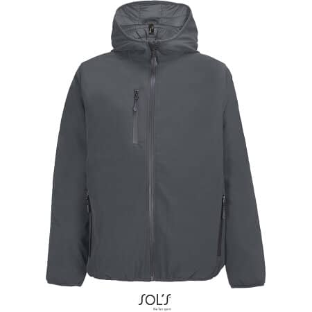 SOL´S Men´s Falcon Padded Jacket Charcoal Grey (Solid)
