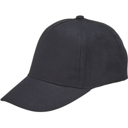 SOL´S Kids´ 5 Panel Cap Buzz Black
