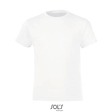 SOL´S Kids` Round Collar T-Shirt Regent Fit White