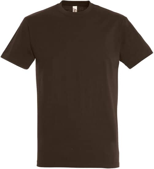 T-Shirts in Chocolate: Imperial T-Shirt L190 von SOL´S