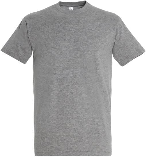 T-Shirts in Grey Melange: Imperial T-Shirt L190 von SOL´S