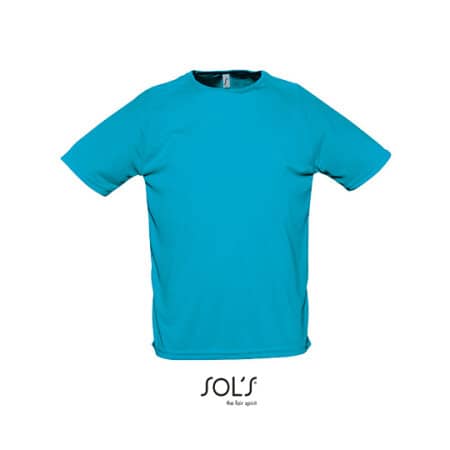 SOL´S Men`s Raglan Sleeves T Sporty Aqua