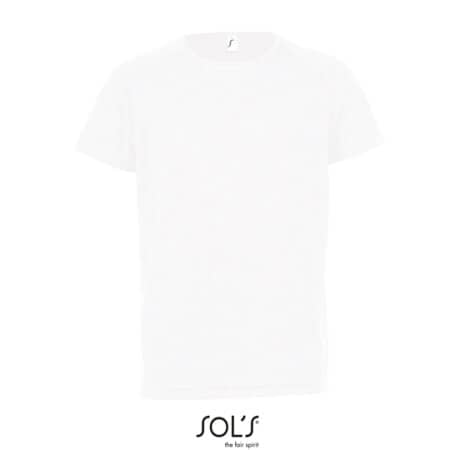 SOL´S Kids` Raglan Sleeved T-Shirt Sporty White