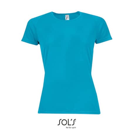 SOL´S Women`s Raglan Sleeves T Sporty Aqua