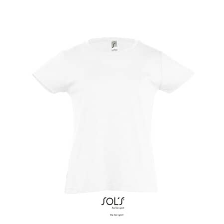 SOL´S Kids` T-Shirt Girlie Cherry White