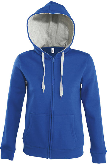 Jacken: Contrast Hooded Zip Jacket Soul Women L481 von SOL´S