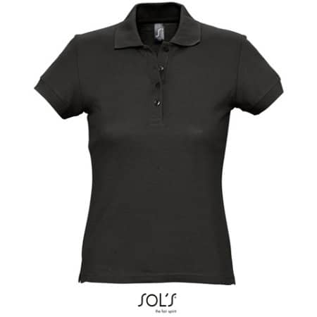 SOL´S Women`s Polo Passion Black