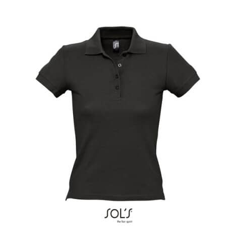 SOL´S Ladies` Polo People 210 Black