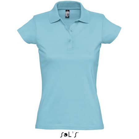 SOL´S Women`s Polo Shirt Prescott Atoll Blue