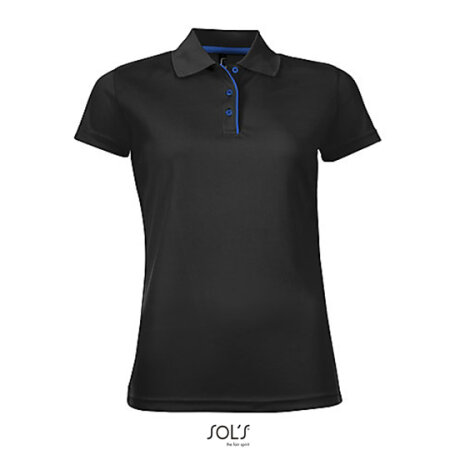 SOL´S Women`s Sports Polo Shirt Performer Black