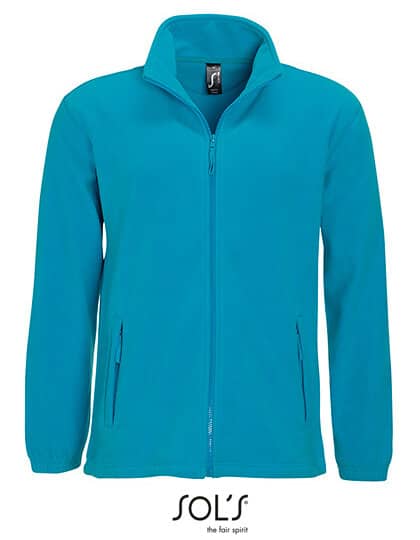 Jacken in Aqua: Fleecejacket North L742 von SOL´S