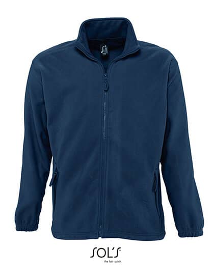 Jacken in Navy: Fleecejacket North L742 von SOL´S