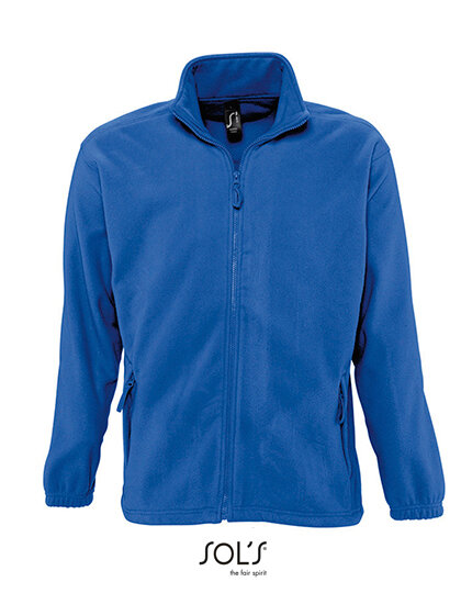 Jacken in Royal Blue: Fleecejacket North L742 von SOL´S