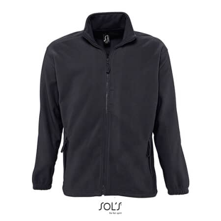 SOL´S Fleecejacket North Charcoal Grey (Solid)