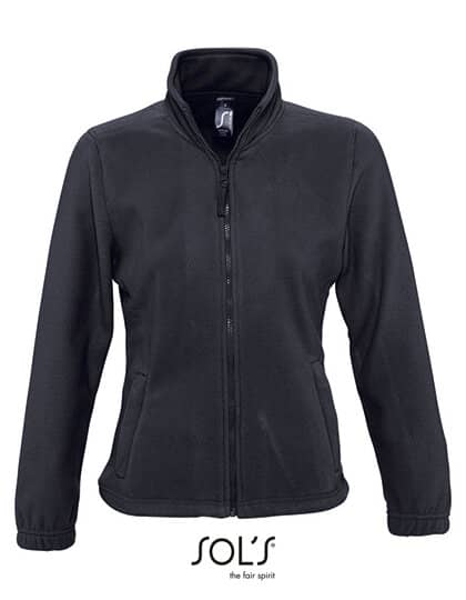 Jacken in Charcoal Grey (Solid): Women`s Fleecejacket North L745 von SOL´S