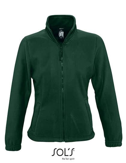 Jacken in Fir Green: Women`s Fleecejacket North L745 von SOL´S
