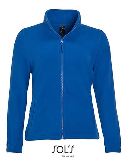 Jacken in Royal Blue: Women`s Fleecejacket North L745 von SOL´S