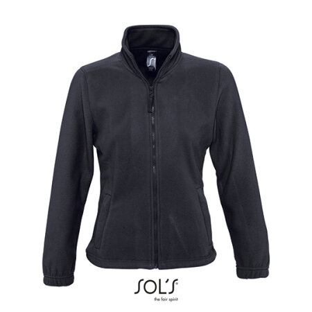 SOL´S Women`s Fleecejacket North Charcoal Grey (Solid)