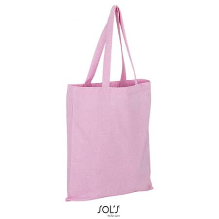 SOL´S Awake Recycled Shopping Bag Heather Pink