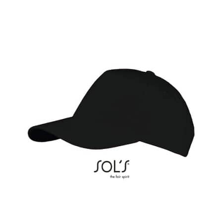 SOL´S Five Panels Cap Long Beach Black