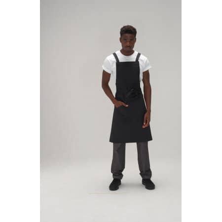 Le Chef Statement Crossover Bib Apron 