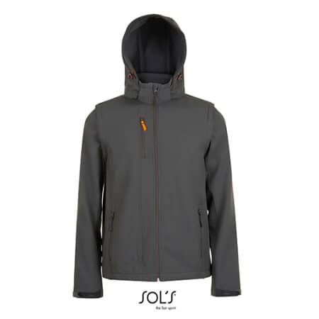 SOL´S ProWear Transformer Softshell Charcoal Grey