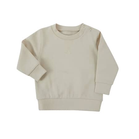 Larkwood Kids´ Sustainable Sweatshirt Light Stone
