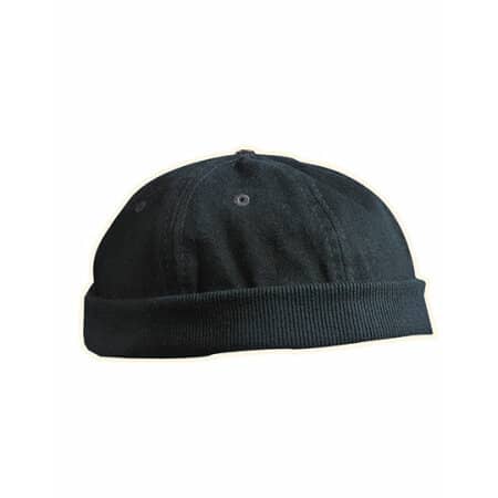 myrtle beach 6 Panel Chef Cap Black