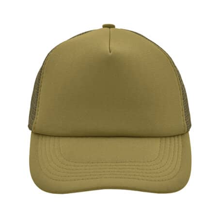 myrtle beach 5-Panel Polyester Mesh Cap Olive