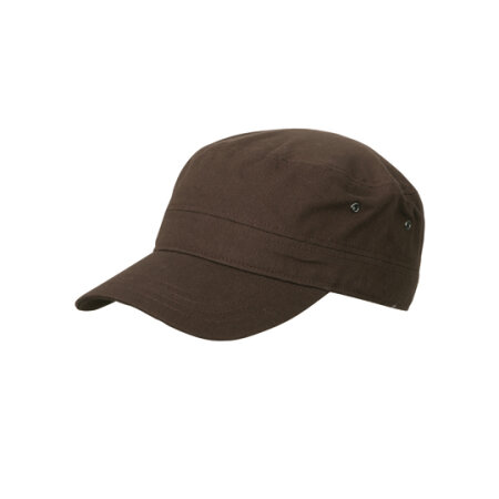 myrtle beach Military Cap Dark Brown