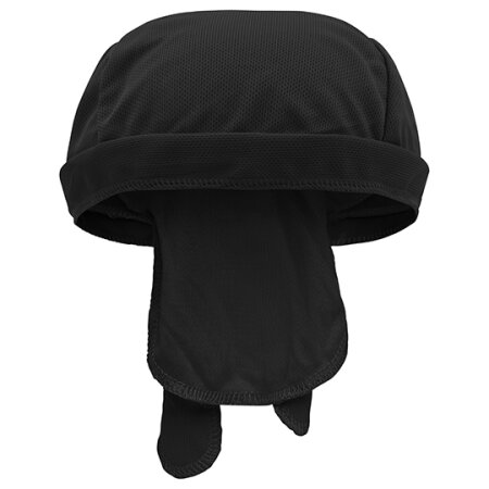 myrtle beach Functional Bandana Hat Black