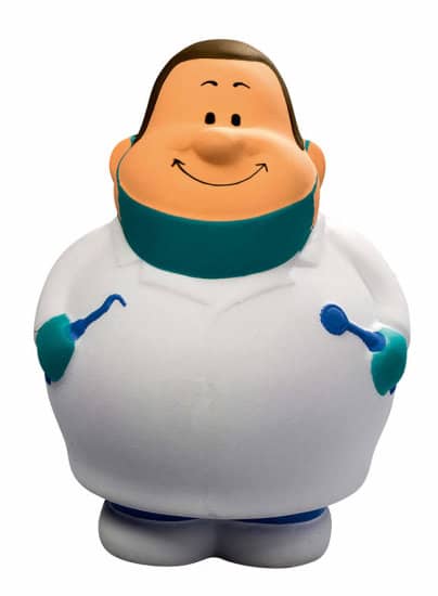 Kuscheltiere: SQUEEZIES® Zahnarzt Bert® MBW24296 von mbw