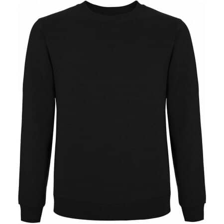 Continental Clothing Unisex Standard Fitted Sweatshirt Black