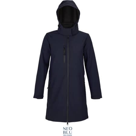 NEOBLU Womens Long Softshell Coat Achille 