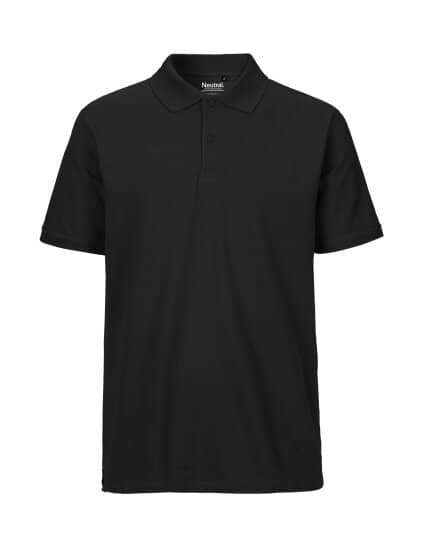 Poloshirts in Black: Men`s Classic Polo NE20080 von Neutral