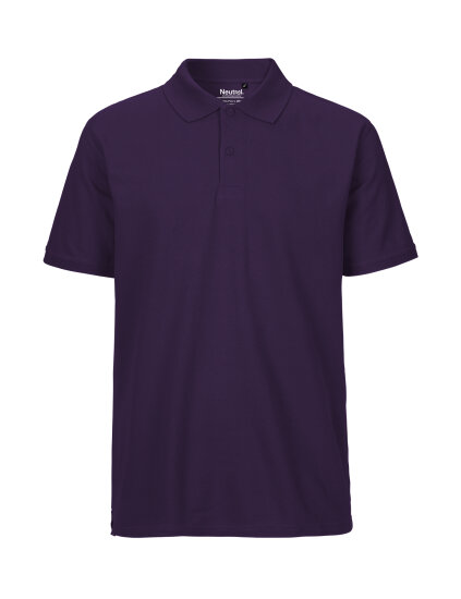 Poloshirts in Purple: Men`s Classic Polo NE20080 von Neutral