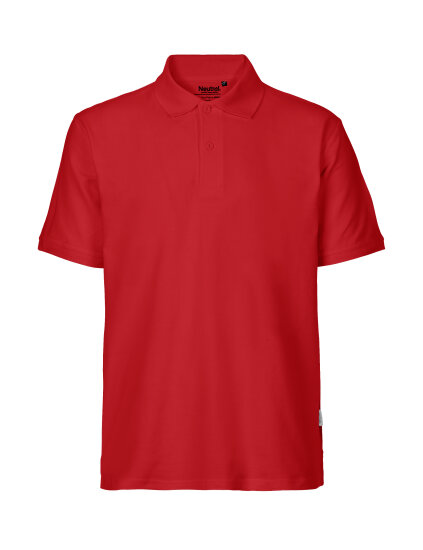 Poloshirts in Red: Men`s Classic Polo NE20080 von Neutral