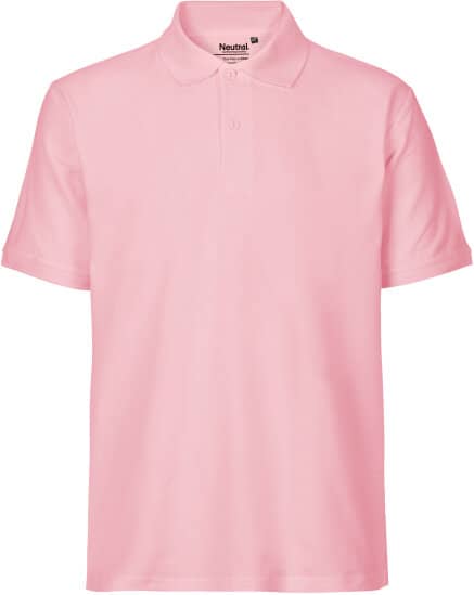 Poloshirts in Light Pink: Men`s Classic Polo NE20080 von Neutral