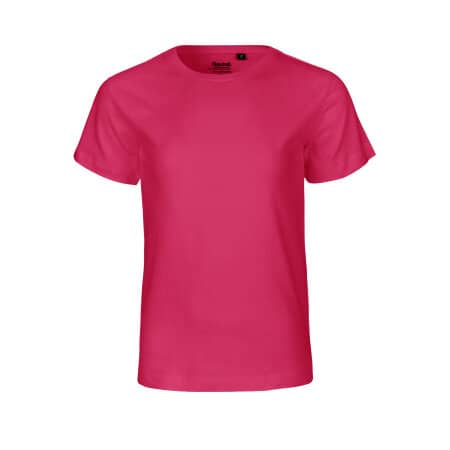 Neutral Kids` Short Sleeve T-Shirt Pink