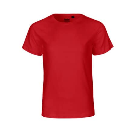 Neutral Kids` Short Sleeve T-Shirt Red