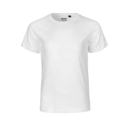 Neutral Kids` Short Sleeve T-Shirt White